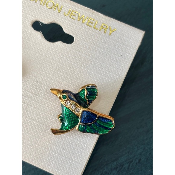 Hummingbird Stud Earrings - Picture 3 of 5